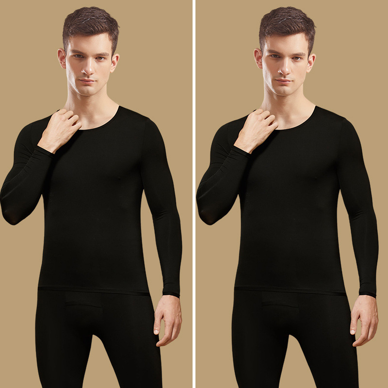 Set termic masculin cu bază din acid hialuronic, top și pantaloni, pentru toamnă/iarnă