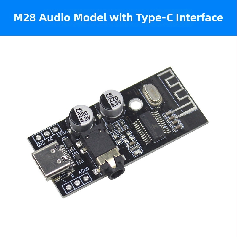 Modul Bluetooth audio prijímača MH-M18/M28/M38 – Bezdrôtový DIY bezstratový autorádio, 4.2 stereo