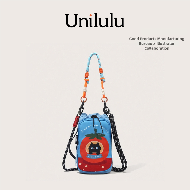Geantă crossbody drăguță cu desene animate pentru eleve, stil Ins, design de nișă, model 2026, elegantă și unică pe umăr