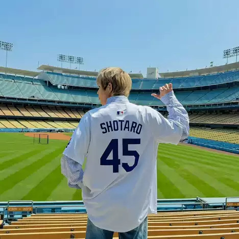 Bejzbalové tričko Dodgers v americkom štýle s potlačou cezhraničnej tlače BTS, krátky rukáv na tréning a súťaž