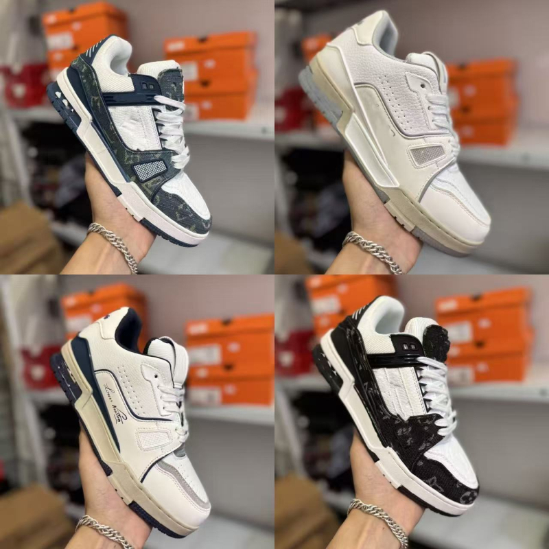 Unisex kožne skate tenisice za parove, luksuzne sportske tenisice
