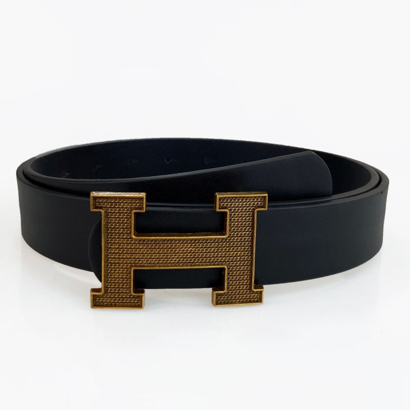 Curea feminină de înaltă calitate, cu cataramă în formă de H și design cu litere, accesoriu decorativ pentru jeanși și costum