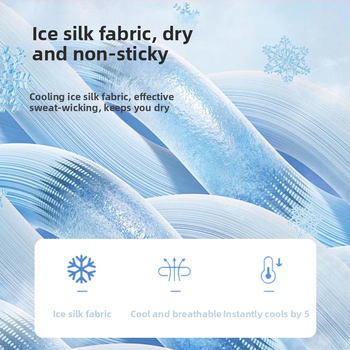 Dievčenské bezpečnostné šortky s chladivou spodnou bielizňou Ice Silk, antibakteriálne pohodlie, dizajn tri v jednom