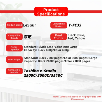 Κασέτα τόνερ Toshiba T-FC35 για 2500C/3500C/3510C – Πρωτότυπη Ποιότητα