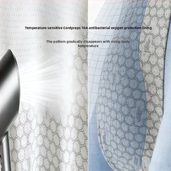 Ανδρικά εσώρουχα με θερμοαπόκριση από Cordyceps, Modal ύφασμα, αντιβακτηριακό, διαπνέον, μεσαίας ζώνης, μονόχρωμα μποξέρ