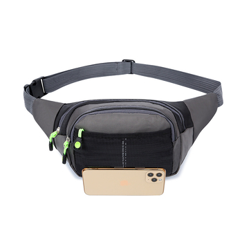 Geantă de talie pentru drumeții în aer liber, unisex, impermeabilă, crossbody pentru alergare și călătorii de recreere
