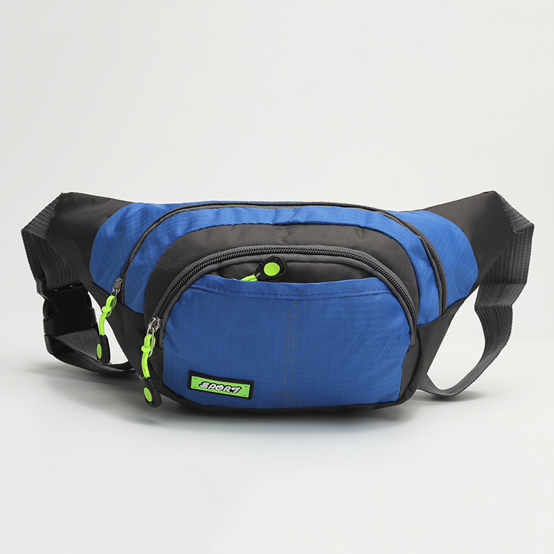 Geantă de talie pentru drumeții în aer liber, unisex, impermeabilă, crossbody pentru alergare și călătorii de recreere