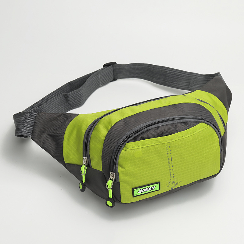Geantă de talie pentru drumeții în aer liber, unisex, impermeabilă, crossbody pentru alergare și călătorii de recreere