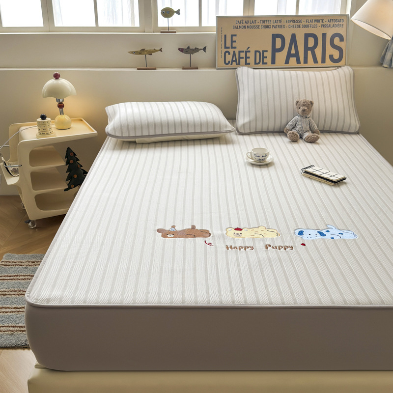 Τάξης Α Ice Silk Cooling Mat για κρεβάτι – Σετ σεντόνια 3 τεμαχίων για φοιτητικό δωμάτιο