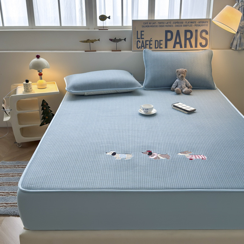 Τάξης Α Ice Silk Cooling Mat για κρεβάτι – Σετ σεντόνια 3 τεμαχίων για φοιτητικό δωμάτιο