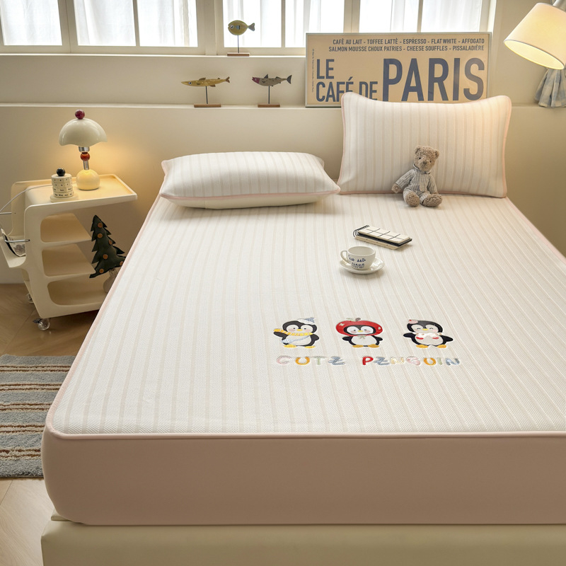 Τάξης Α Ice Silk Cooling Mat για κρεβάτι – Σετ σεντόνια 3 τεμαχίων για φοιτητικό δωμάτιο