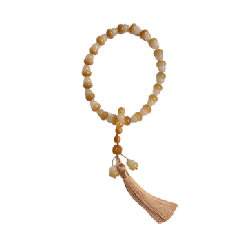 Narukvica Bodhi korijena u obliku tikve, budističke molitvene perle, unisex, 13 mm