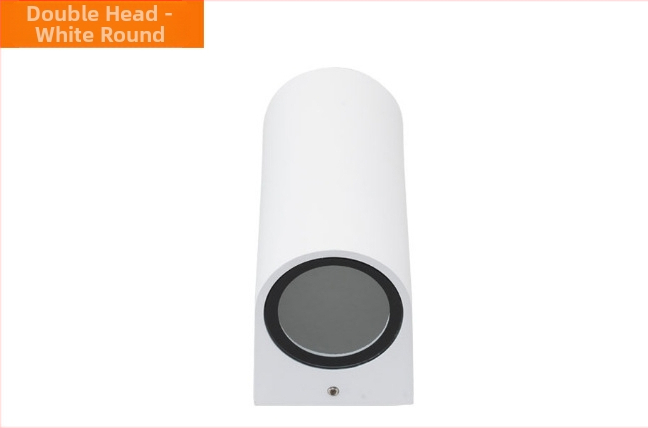 Εξωτερικό φωτιστικό τοίχου LED, 6W/12W/20W, IP65 αδιάβροχο, διπλής κεφαλής πάνω/κάτω φωτισμός, αλουμινένιο σώμα, 220V, γωνία δέσμης 120°, χωρίς δυνατότητα ρύθμισης φωτεινότητας