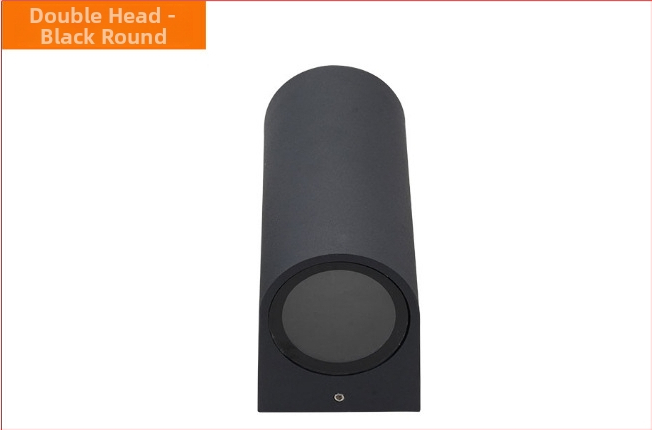 Εξωτερικό φωτιστικό τοίχου LED, 6W/12W/20W, IP65 αδιάβροχο, διπλής κεφαλής πάνω/κάτω φωτισμός, αλουμινένιο σώμα, 220V, γωνία δέσμης 120°, χωρίς δυνατότητα ρύθμισης φωτεινότητας