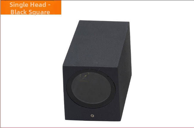 Εξωτερικό φωτιστικό τοίχου LED, 6W/12W/20W, IP65 αδιάβροχο, διπλής κεφαλής πάνω/κάτω φωτισμός, αλουμινένιο σώμα, 220V, γωνία δέσμης 120°, χωρίς δυνατότητα ρύθμισης φωτεινότητας