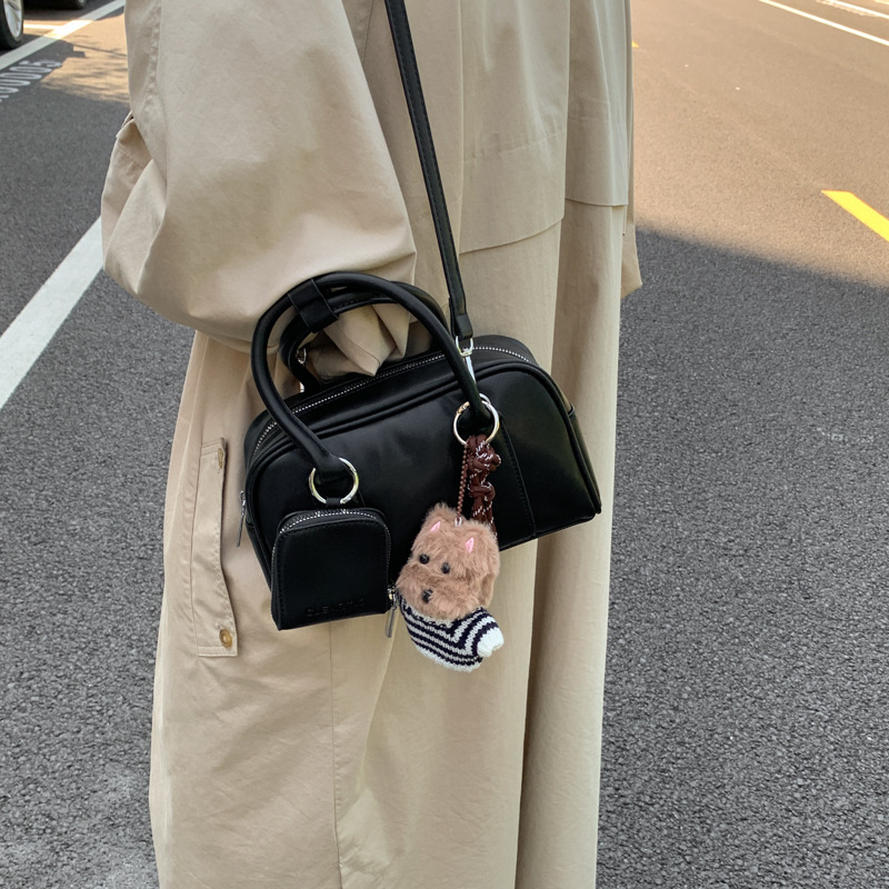 Ženska torba Boston visoke kvalitete, retro stil, svakodnevna i svestrana, s jednom naramenicom i crossbody