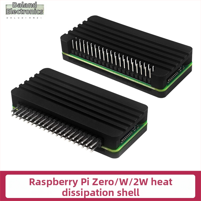 Θήκη ψύξης από κράμα αλουμινίου για Raspberry Pi Zero 2W (Zero/Zero W)