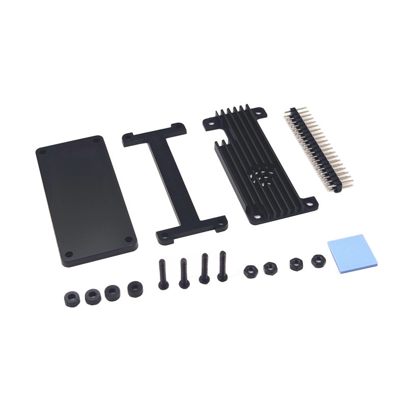 Θήκη ψύξης από κράμα αλουμινίου για Raspberry Pi Zero 2W (Zero/Zero W)
