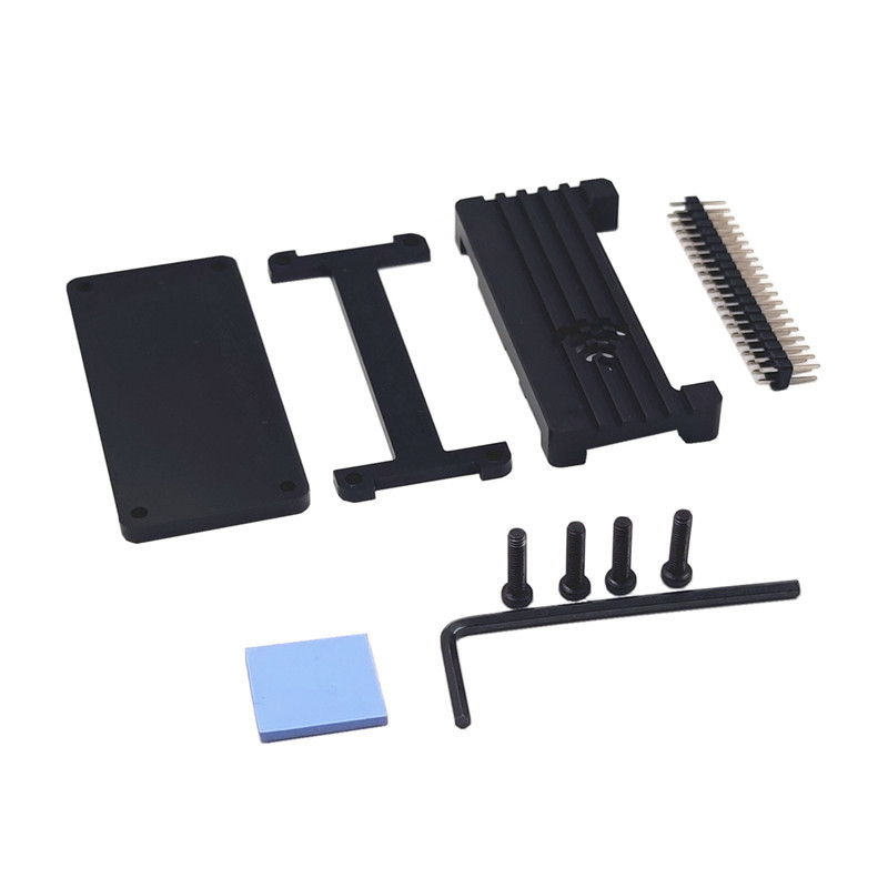 Θήκη ψύξης από κράμα αλουμινίου για Raspberry Pi Zero 2W (Zero/Zero W)