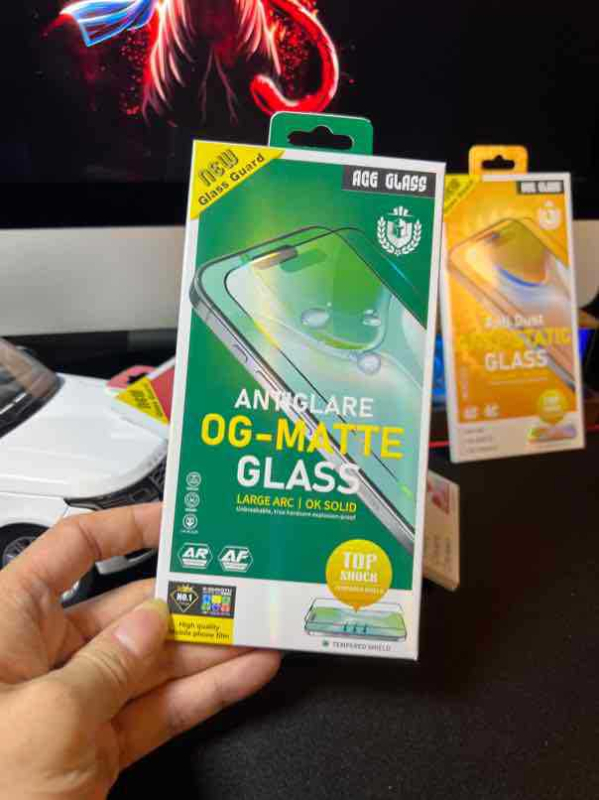 Ütésálló üveg kijelzővédő iPhone 12/13/14 Pro Maxhoz, keret nélküli, teljes érintőképernyő, adatvédelmi védelem