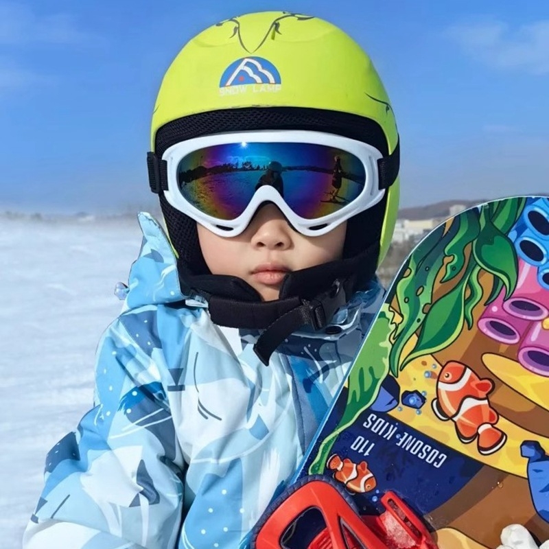 Ochelari de ski și ochelari de soare pentru zăpadă, rezistenți la vânt și călduroși pentru activități în aer liber, pentru adulți și copii