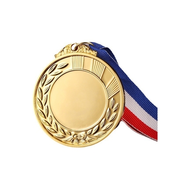 Aranyozott fém érem maratoni eseményre óvodások számára – arany, ezüst és bronz érmek