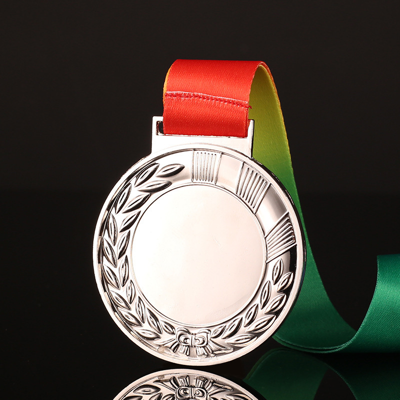 Aranyozott fém érem maratoni eseményre óvodások számára – arany, ezüst és bronz érmek