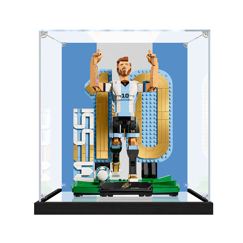 Poklopac za zaštitu od prašine za LEGO 43015 Messi nogometna legenda kutija za izlaganje
