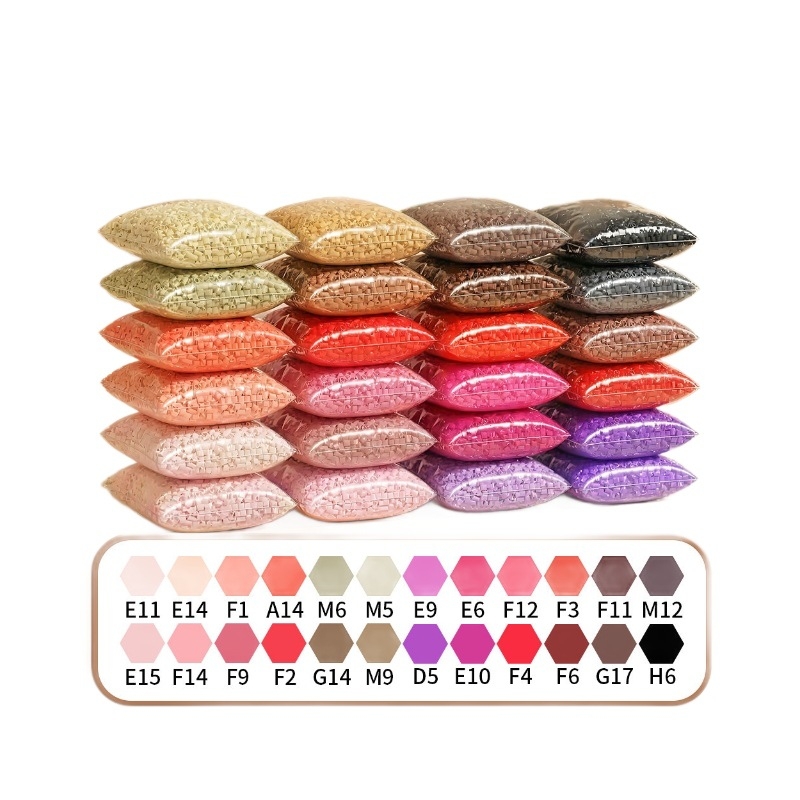 Set de reîncărcare mărgele pentru mozaic, 120 culori, mărgele mici de 2.6 mm, cu pungă de depozitare și flacon