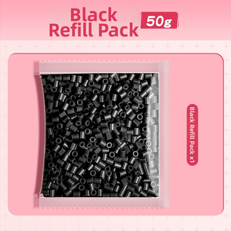 Set de reîncărcare mărgele pentru mozaic, 120 culori, mărgele mici de 2.6 mm, cu pungă de depozitare și flacon