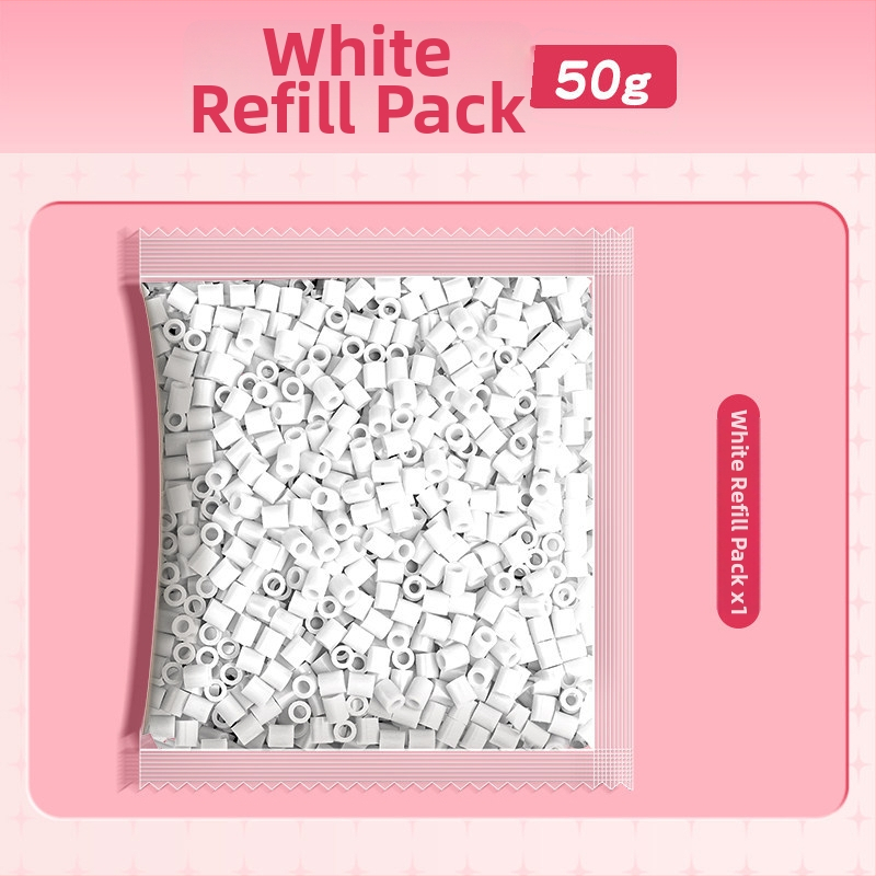 Set de reîncărcare mărgele pentru mozaic, 120 culori, mărgele mici de 2.6 mm, cu pungă de depozitare și flacon