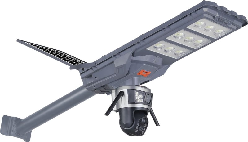 Solarna integrirana vanjska ulična svjetiljka s senzorom pokreta za dvorište i dom – LED rasvjeta, IP65