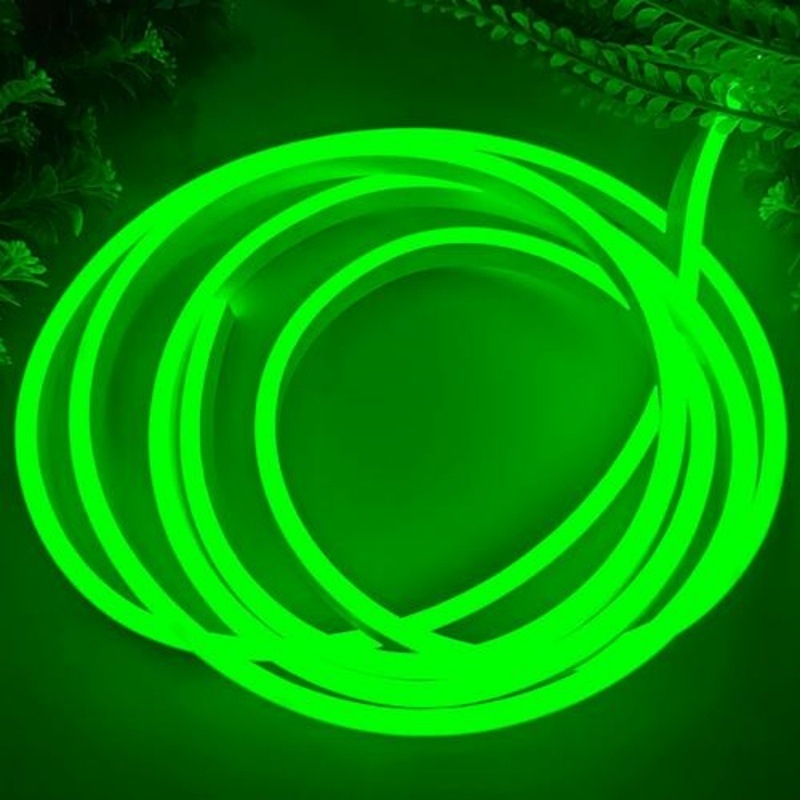 Integrirana LED fleksibilna silikon LED traka, vodootporna za vanjsku upotrebu, s prolazom kabela kroz mekani cijev, linijskog tipa