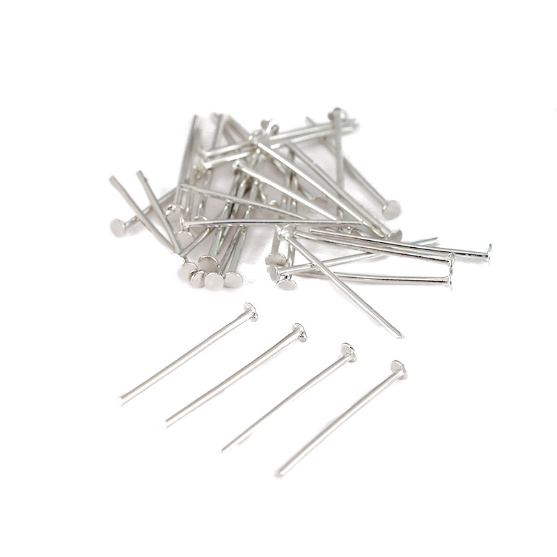 18K zlatno premazane bakrene T-pin igle za izradu nakita – metalni dodaci za DIY