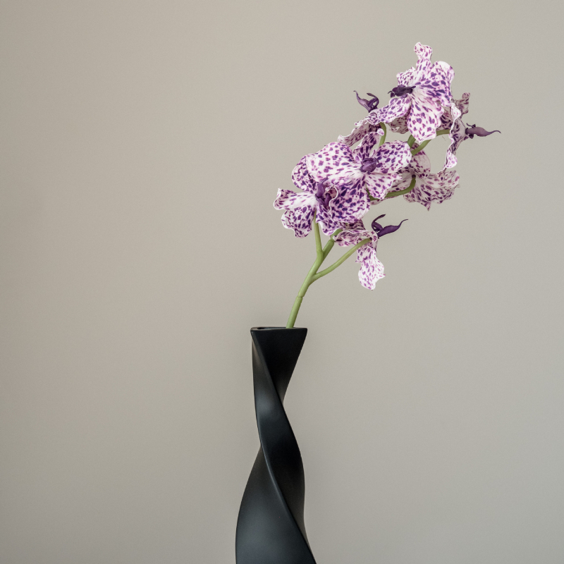 Umjetni buket s 9 glavica Phalaenopsis orhideje, realističan dodir, dekorativno cvijeće za stol i vjenčanje
