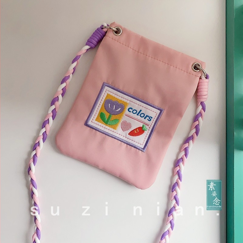 Originálna ľahká kompaktná letná crossbody kabelka na telefón pre ženy