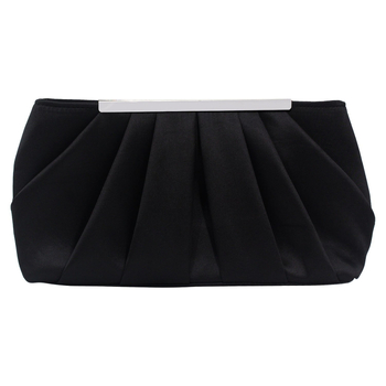 Ženska večernja torbica od svile, s remenom preko ramena, stil kuverte i clutch, sjajan dizajn s izgledom slame