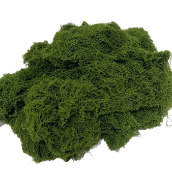Umjetna mahovina za mikropejzažnu dekoraciju: dekorativna mahovina za travu, bonsai i posude.