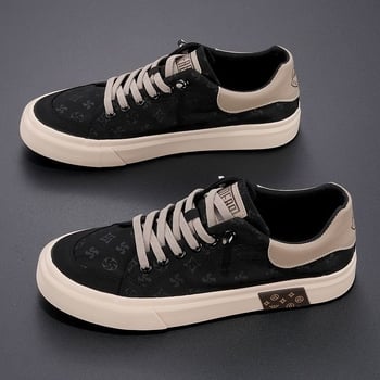 Tavaszi légáteresztő férfi vászoncipők, könnyű mindennapi sneakers