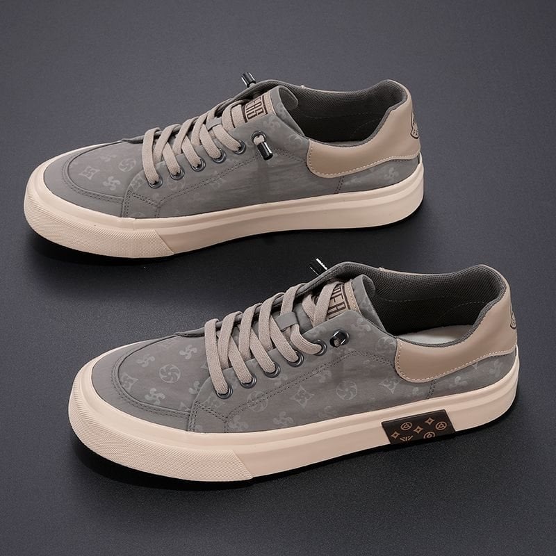 Tavaszi légáteresztő férfi vászoncipők, könnyű mindennapi sneakers