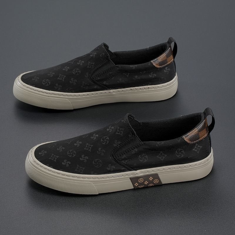 Tavaszi légáteresztő férfi vászoncipők, könnyű mindennapi sneakers