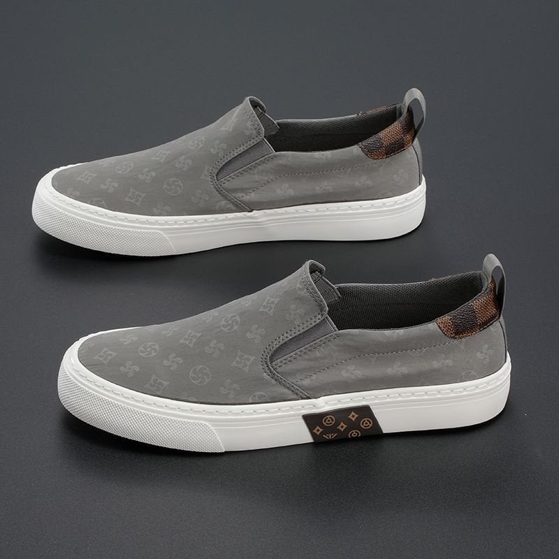 Tavaszi légáteresztő férfi vászoncipők, könnyű mindennapi sneakers