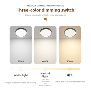 LED plafonlámpa, CE tanúsítvány, minimalistický modern design, skandinavski stil sredine stoljeća, za dnevni boravak i spavaću sobu