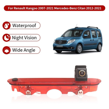 Mercedes‑Benz Citan és Renault Kangoo számára felsőn elhelyezett féklámpa hátrameneti kamerával