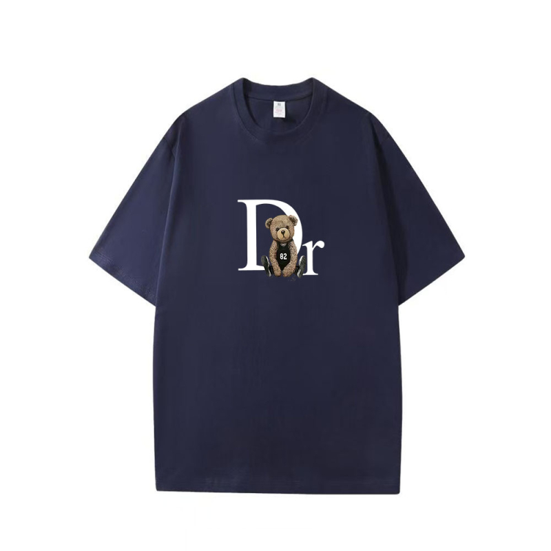 Unisex pamukasta majica kratkih rukava s okruglim izrezom, lagan kroj, karikaturni print