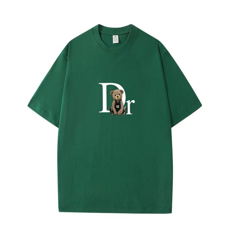 Unisex pamukasta majica kratkih rukava s okruglim izrezom, lagan kroj, karikaturni print