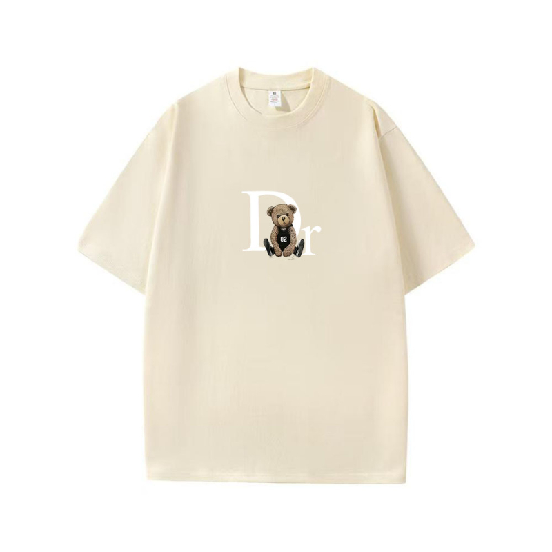 Unisex pamukasta majica kratkih rukava s okruglim izrezom, lagan kroj, karikaturni print