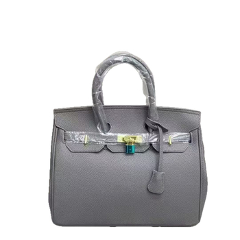 Geantă de damă cu textură lychee și finisaj platinat, nou model de modă, geantă mare în stil Kelly, pentru umăr sau crossbody, potrivită miresei