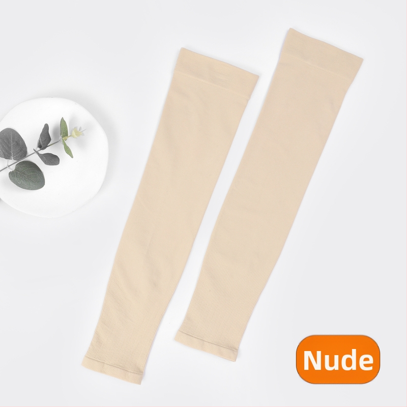 Oversize lélegző ice silk karvédők UV védelemmel, hosszított hosszúságú, nyári vezetéshez