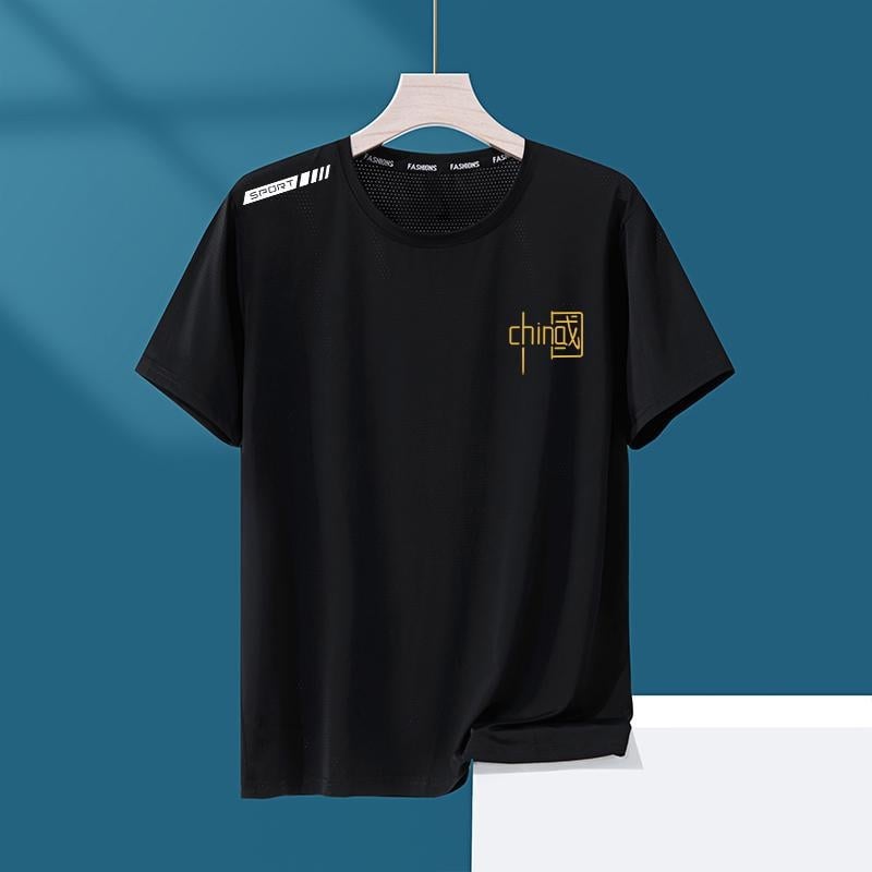 Muška Ice Silk hladna kratkih rukava majica za ljeto 2026, vanjski planinski stil, casual